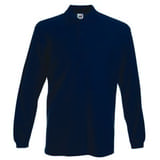 Поло "Long Sleeve Polo", темно-синий_M, 100% х/б, 180 г/м2 Поло "Long Sleeve Polo", темно-синий_M, 100% х/б, 180 г/м2