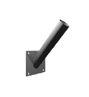 Кронштейн настенный, под трубу 25/30 мм для 1 флага