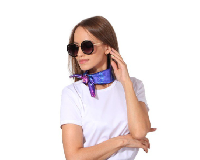 Платок Шанель 50х50 см, с полной запечаткой