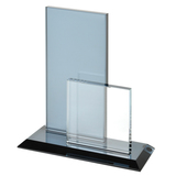 Стела наградная "Double", 15,5х6х17,6см, стекло