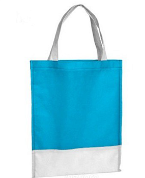 Сумка из спанбонда Флэт-комби плоская 70х50 см, комбинированная